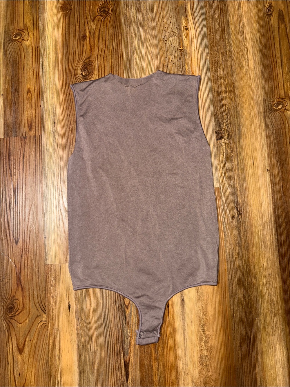 SKIMS Taupe Sleeveless Bodysuit